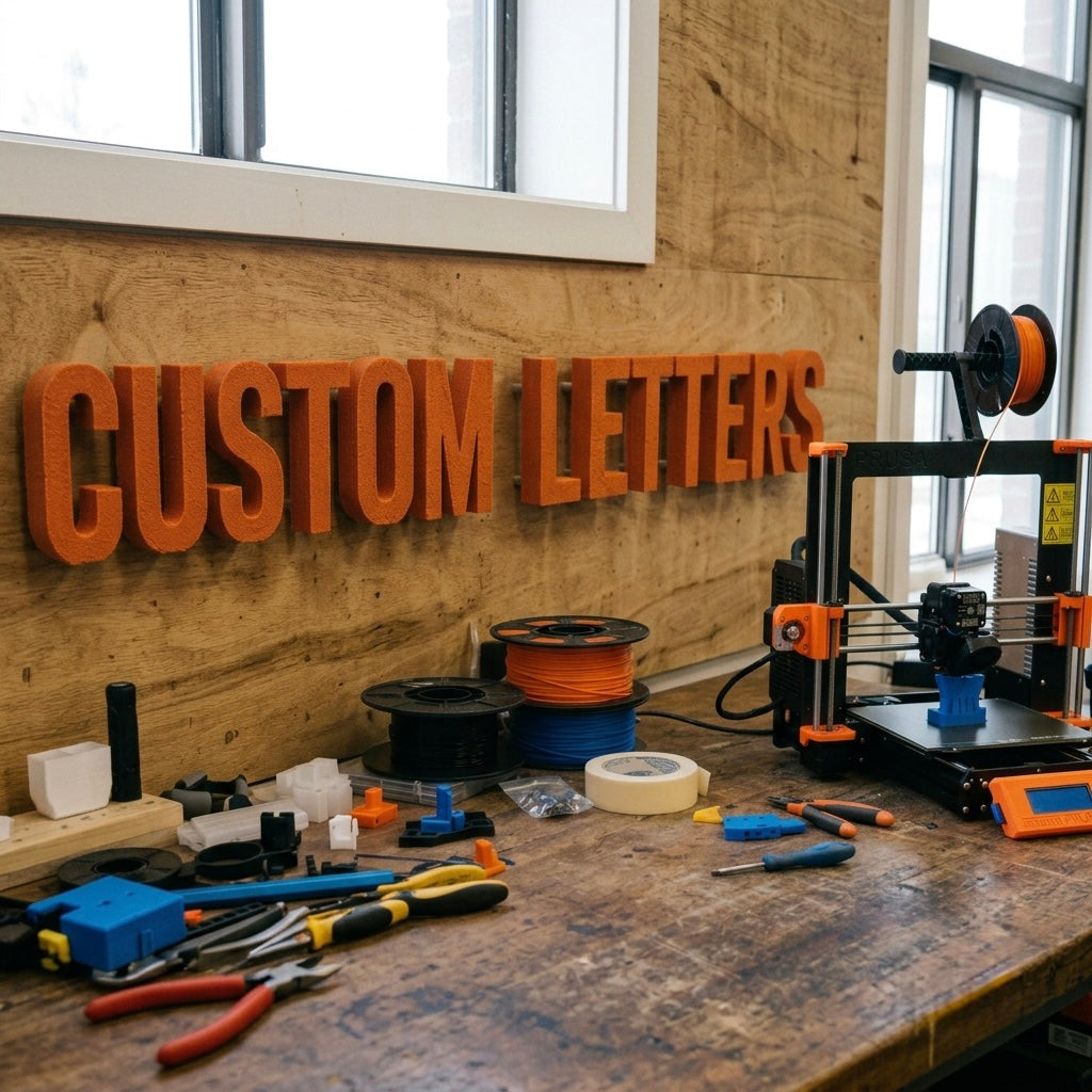 Custom Wall Bold Letters