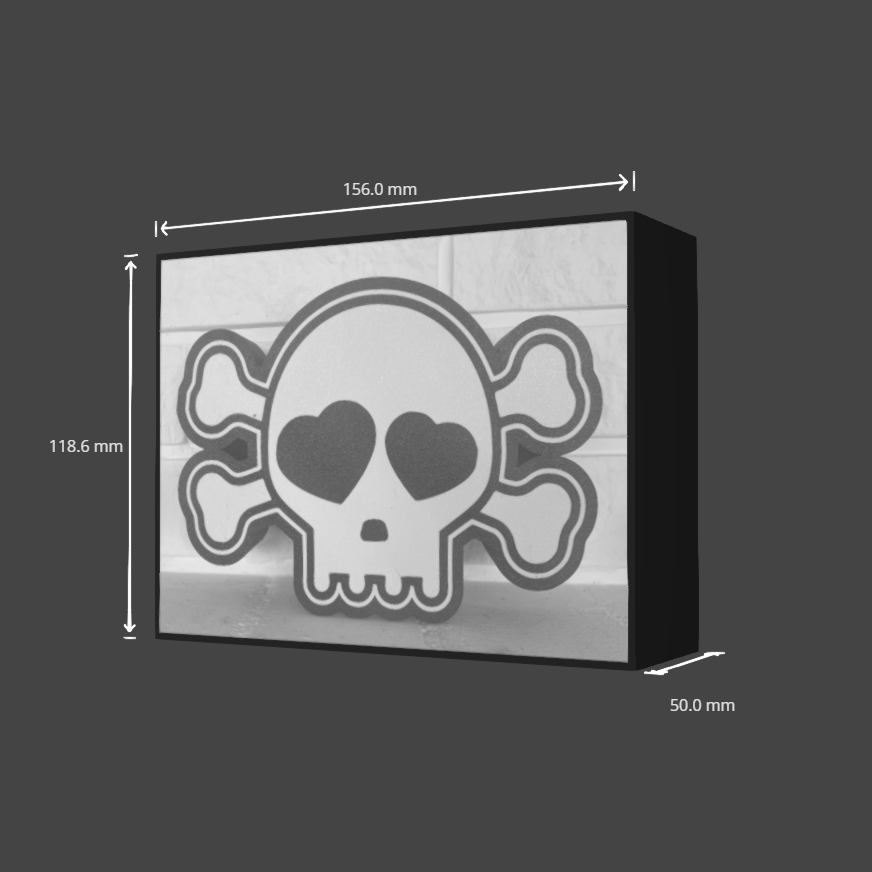 Custom Lithoplane Lightbox