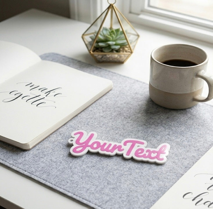 3D Printed Custom Keychain