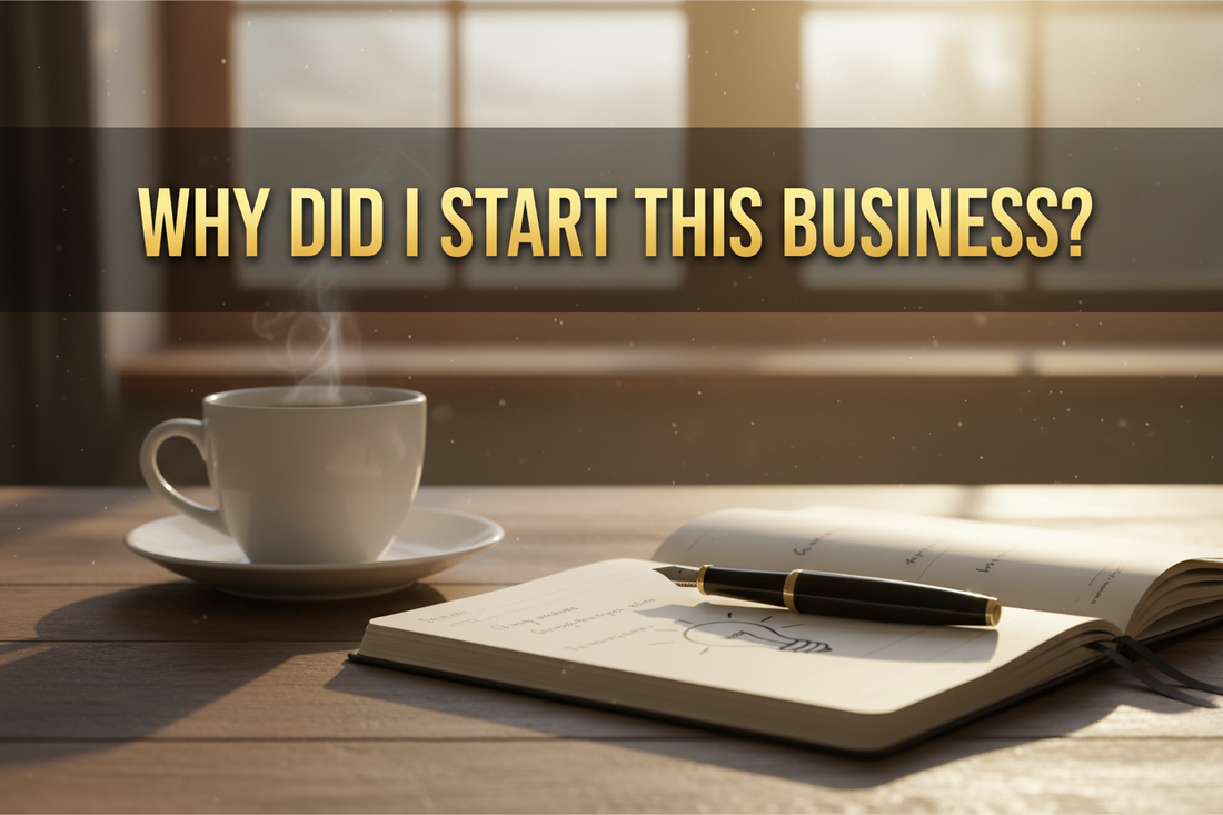 Why did I start this business?