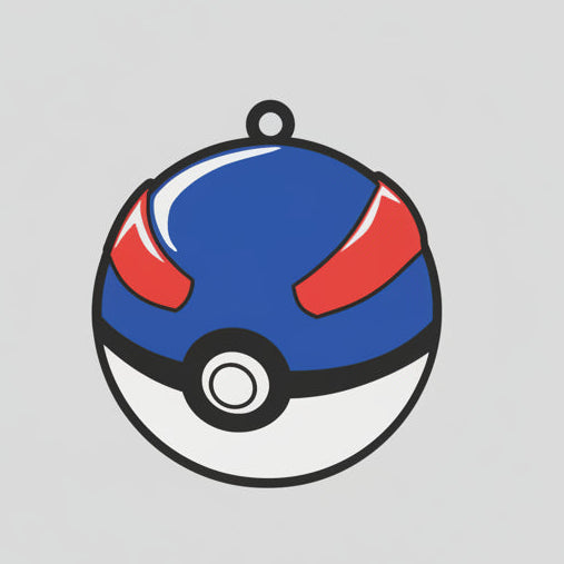 BacxnzPrints 3D Printed Pop Culture & Various Keychains Greatball