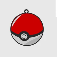 BacxnzPrints 3D Printed Pop Culture & Various Keychains Pokeball