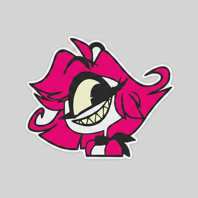 BacxnzPrints 3D Printed Pop Culture & Various Keychains Hazbin Hotel (Nifty)