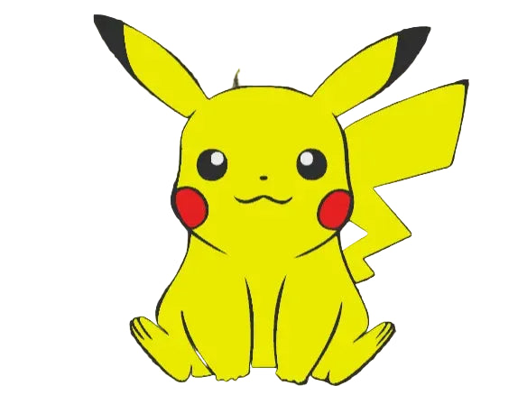 BacxnzPrints 3D Printed Pop Culture & Various Keychains Pikachu