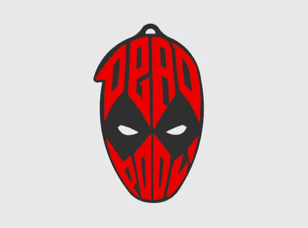 BacxnzPrints 3D Printed Pop Culture & Various Keychains Deadpool