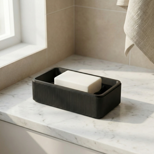 BacxnzPrints 3D Printed “Japandi” Soap Dish