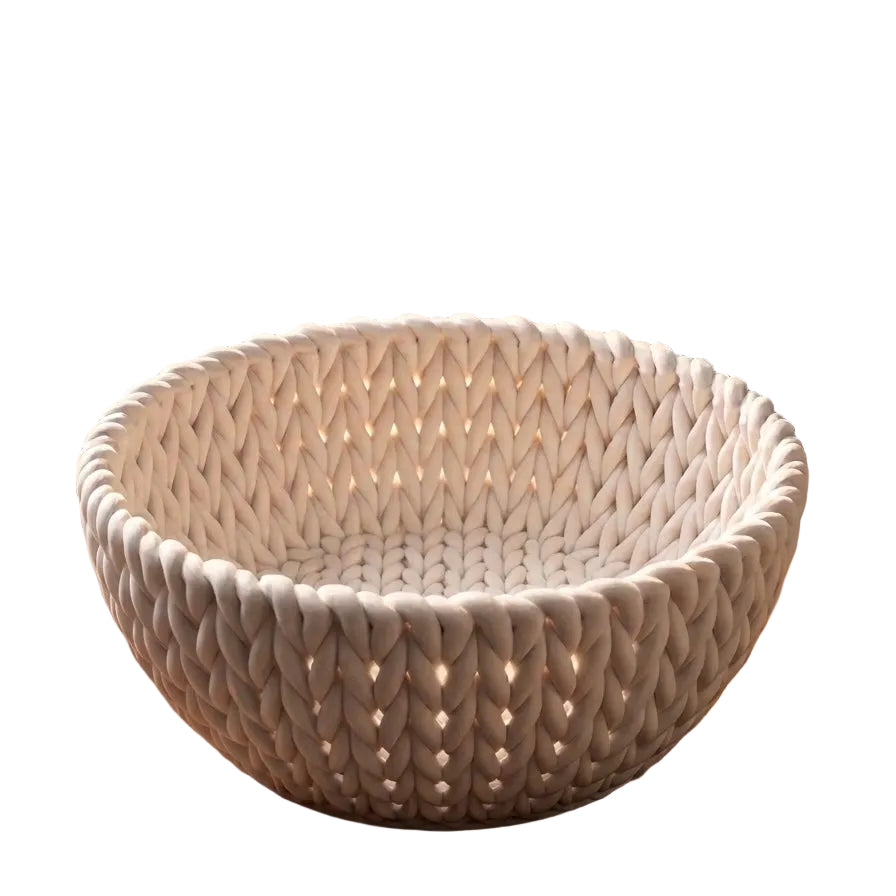 BacxnzPrints 3D Printed Woven Bowl