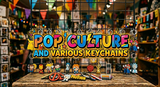 BacxnzPrints 3D Printed Pop Culture & Various Keychains
