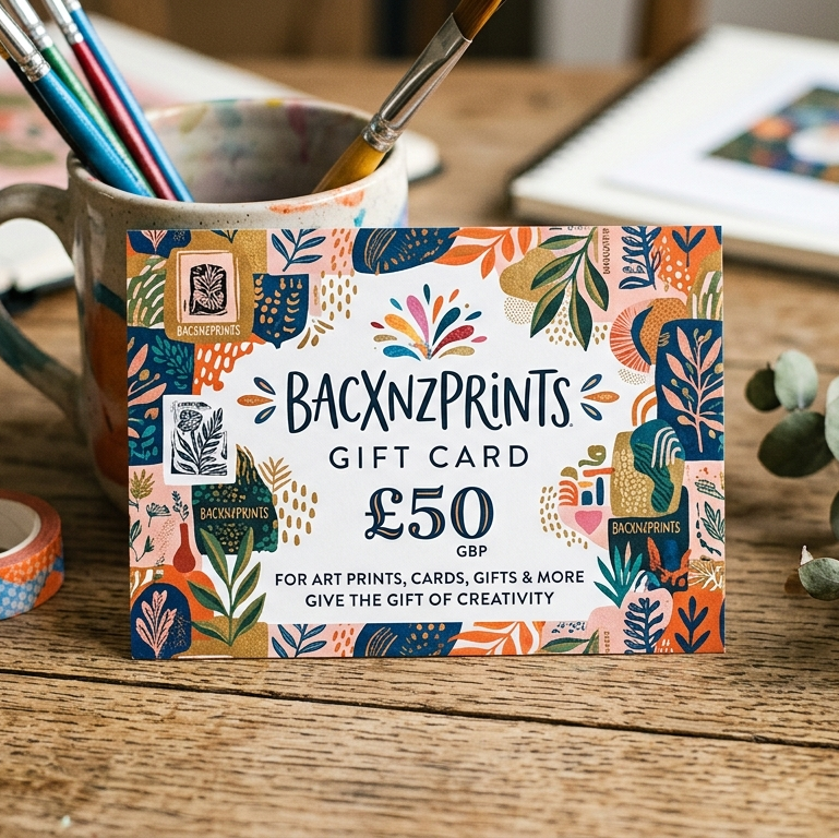 BacxnzPrints 3D Printed BacxnzPrints Gift Card