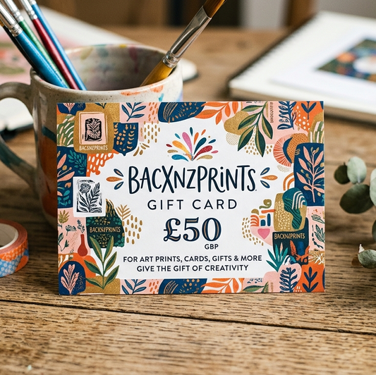 BacxnzPrints 3D Printed BacxnzPrints Gift Card