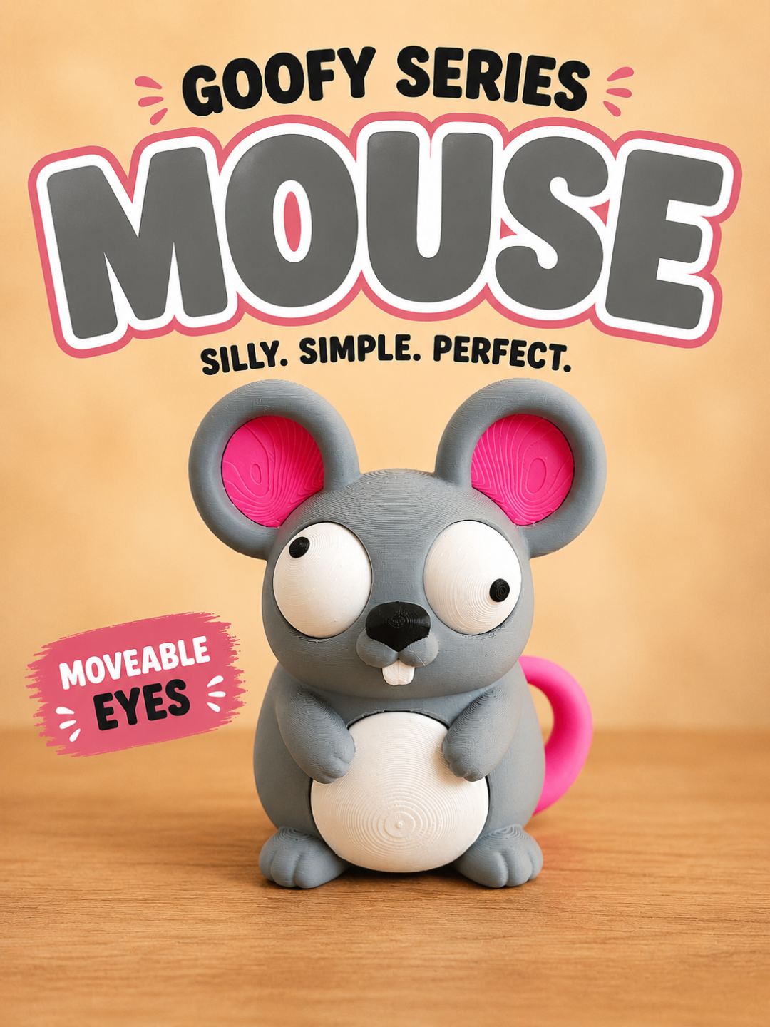 BacxnzPrints 3D Printed Goofy Characters