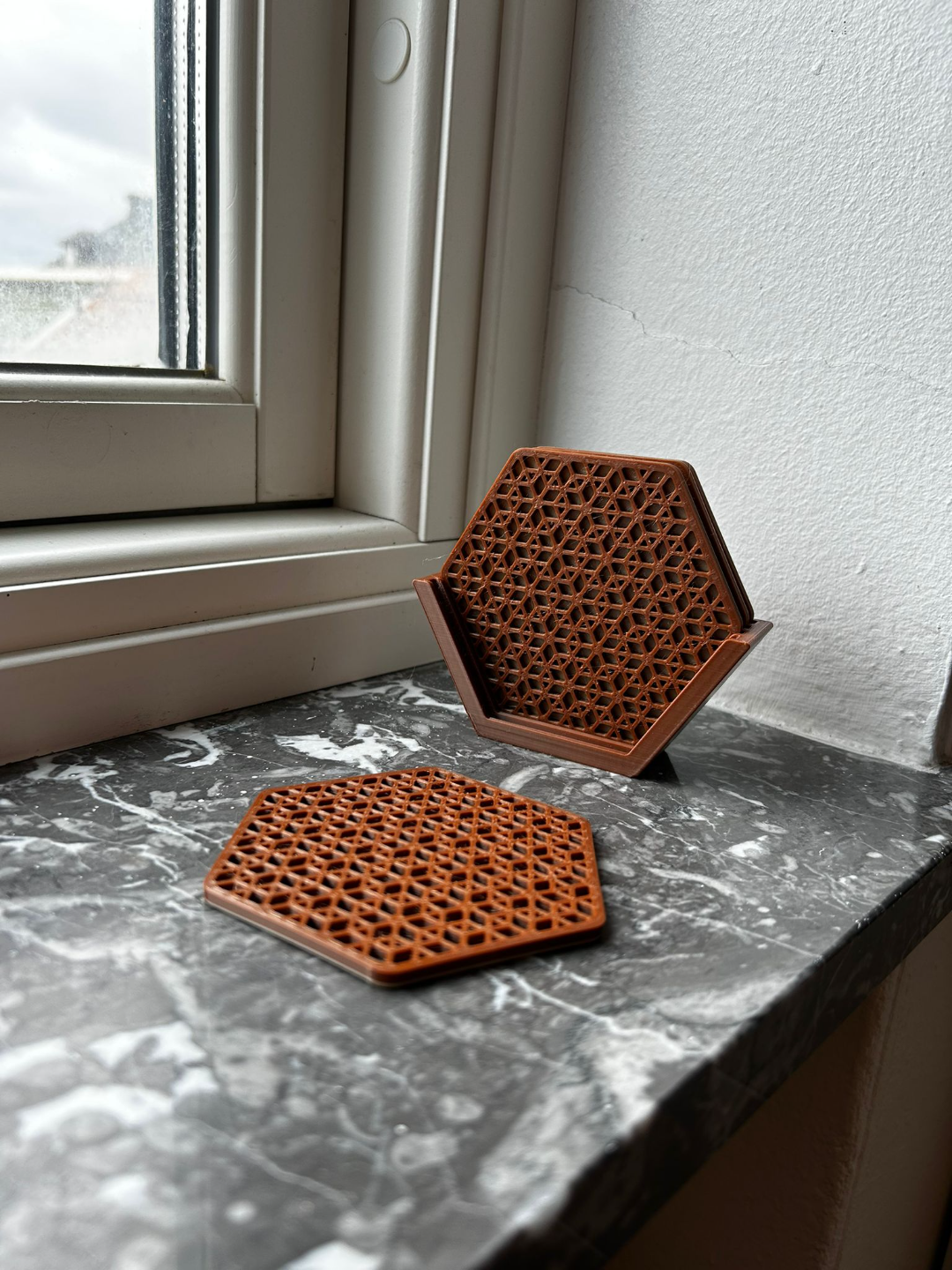 BacxnzPrints 3D Printed “Kumico” Coaster Set