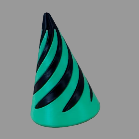 BacxnzPrints 3D Printed Sensory Fidgets Spiral