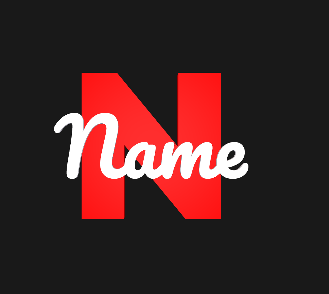 Custom Name Home Decor