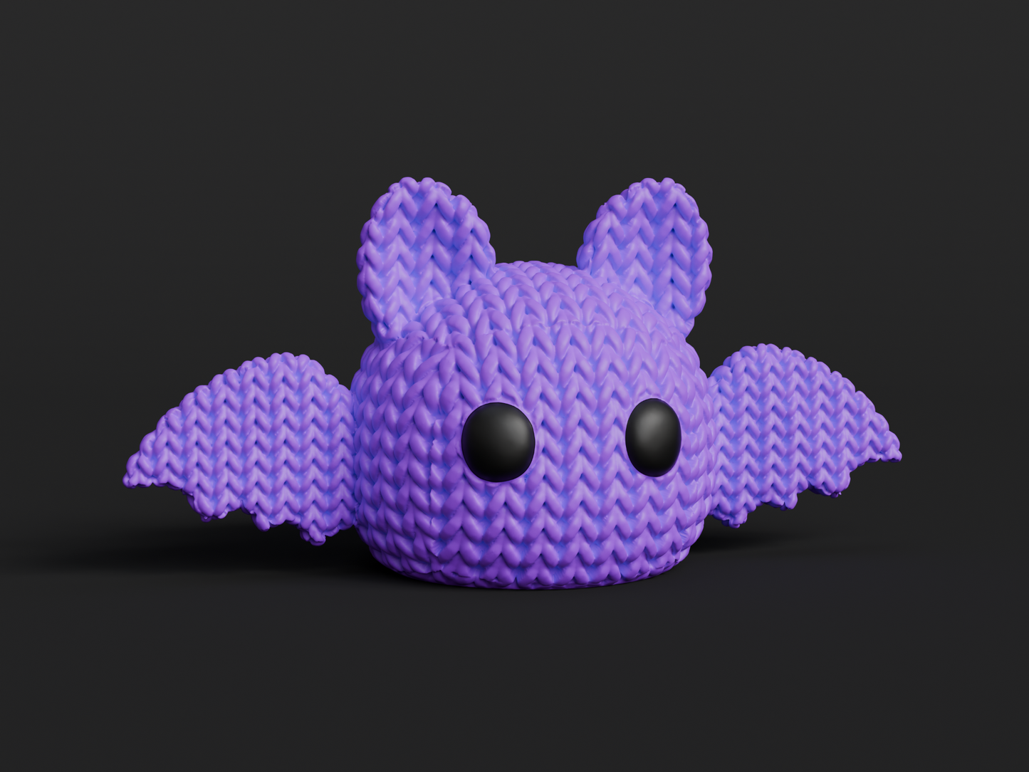 BacxnzPrints 3D Printed Halloween Woven Buddies Bat
