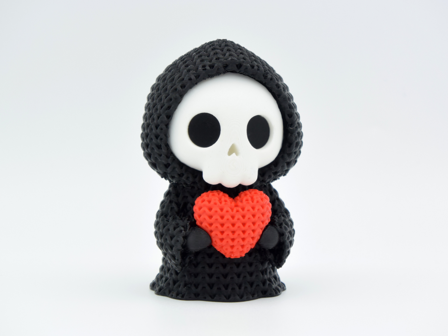 BacxnzPrints 3D Printed Halloween Woven Buddies Reaper Heart